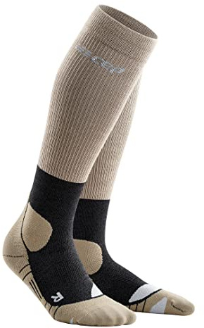 CEP Hiking Merino Socks für Damen – Knielange Merino-Wandersocken mit Kompression – Atmungsaktive Trekkingsocken & Wandersocken Damen für Wandern, Trekking & Outdoor