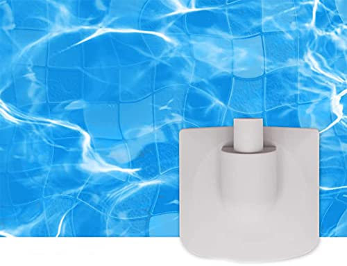 Pool-Vakuumplattenadapter, kompatibel mit Summer Waves für Polygroup Bodenskimmer-Filterpumpensysteme, Ersatzteile P58PP1955W05