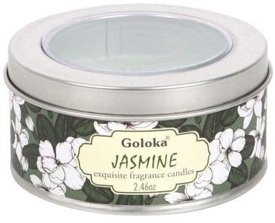 Kerze in Dose - Goloka - Jasmin