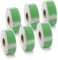 BETCKEY - 6 Rollen Grün Adressetiketten Kompatibel mit DYMO 11352(S0722520), 25mm x 54mm, 3000 Farbige Etiketten für LabelWriter 450, 4XL NICHT passend 550 oder 5XL