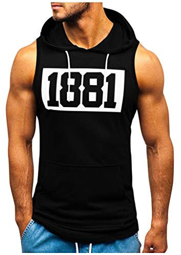 Schwarzes Hemd Herren O-Ausschnitt ärmelloses All Blacks Rugby Business T Shirt Jungs Schlankmacher Trikot Leinen All Blacks Rugby Herren T Shirt A-Schwarz 3XL 41101