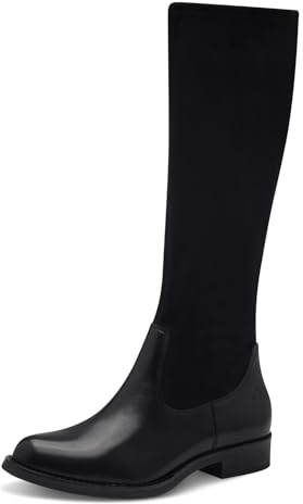 Tamaris Comfort Stivali alti da donna senza tacco con cerniera Eleganti
