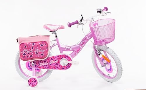 SCH Pink Love, Kinderfahrrad, Rosa, 16 Zoll