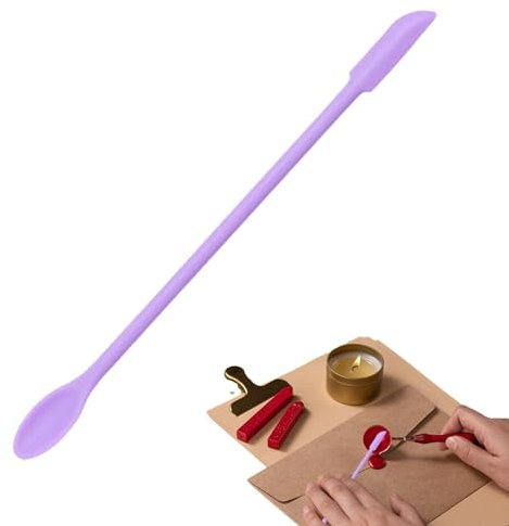 Spatule En Silicone Pour Tampon, Grattoir À Cire À Cacheter, Spatule À Grattoir À Cire Anti-brûlure, Spatule Antidérapante Pour Tampons De Cire, Maquillage, Dessert, Soins De La Peau