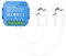 CosyCaya Tuya Smart Medidor de EnergíA WiFi 2 VíAs Bidireccional 1/2 Canal con Pinza App Monitor EnergíA Solar Producida y Consumida 2CT