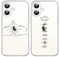 HDIJDY 2 Stück transparent Handyhülle für iPhone 16 Hülle 6.1'', Anime Naruto Aesthetic Collection mit Muster Designs Manga Junge Phone Case Schutzhülle Stoßfest TPU Weich Ultra Dünn Cover