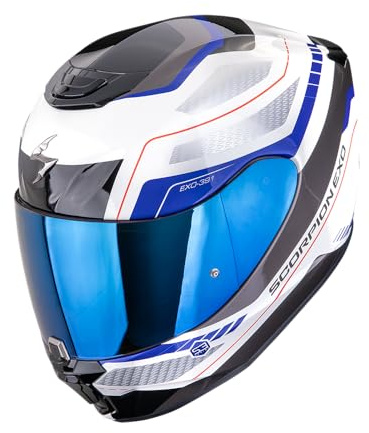 SCORPION EXO-391 LEO White-Blue XXL