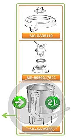 Bol Blender chauffant Soup and Co Moulinex MS-1600004956