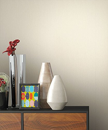 NEWROOM Blumentapete Tapete Creme Unifarbe Struktur Uni Vliestapete Vlies moderne Design Optik Einfarbig Unifarben inkl. Tapezier Ratgeber