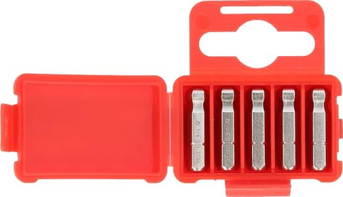 KS TOOLS 1/4 Bit Innensechskant, 25mm, Kugelkopf, 1/4, 5er Pack