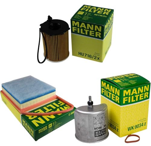 MANN-FILTER Inspektions Set Inspektionspaket Luftfilter Ölfilter Kraftstofffilter