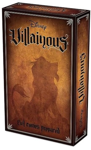 Ravensburger Disney Villainous Evil Comes Prepared - Strategy Board Game for Kids & Adults Age 10 Years Up - Can Be Played as a Stand-Alone or Expansion