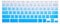 HP Chromebook 14 Zoll Tastaturabdeckung, kompatibel mit HP 2-in-1 14 Zoll Touchscreen Chromebook, Chromebook X360 Touchscreen, Chromebook 14-DA 14B-CA Serie (Ombre Blue)