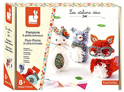 Janod J07910 Bommel, 3 kleine Tiere