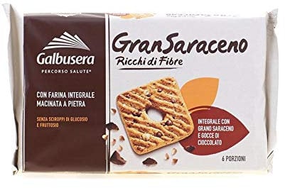 3 x 260gr GALBUSERA BISCOTTI FROLLINO GRANO SARACENO
