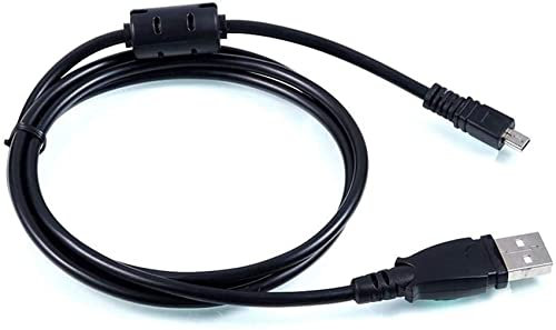 KWTOUL USB Battery Charger Data Sync Cable Power Cord Compatible with Sony Cybershot DSCH200 DSCH300 DSCW370, DSCW800, DSCW830, DSC-H200 DSC-H300 DSC-W370 DSC-W800 DSC-W830 DSC-W710 Cameras (1.5m)