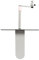 Support de Projecteur 24-40CM, Angle Réglable, Montage Filetage 1/4in pour Canapé et Chevet (Blanc)