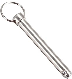 METALLIXITY Schnellverschluss Stifte 10mmx80mm Karbonstahl Ziehbolzen | Für Schiffbau Schiffsausrüster Boot Oben