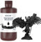 Water Washable ABS Like Resin, JAMG HE Water Washable Art Engineering Photopolymer Resin Toughness Non-Brittle & High Precision Low Odor for LCD DLP SLA 405nm Resin (1000g, Black)