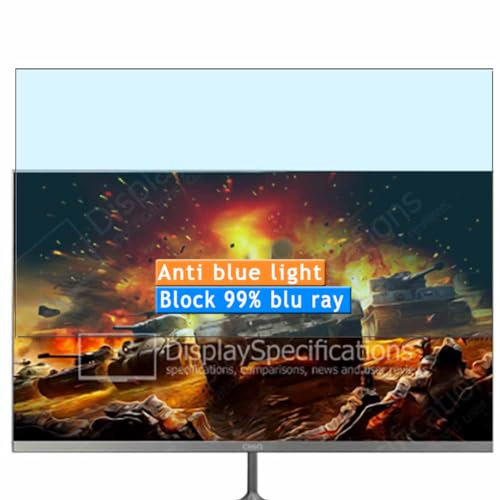 Vaxson 2 Stück Anti Blaulicht Schutzfolie kompatibel mit ChiQ 27P620F 27 Monitor Display Bluelight folie folien Displayschutzfolie ( nicht Panzer Schutz Glas folie SchutzGlas nicht PanzerGlas )