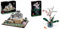 LEGO 21060 Architecture Le Château d'Himeji, Kit de Construction de Maquette pour Adultes & 10311 Icons L’Orchidée Plantes avec Fleurs Artificielles d'Intérieur