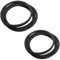 Lot de 2 courroies M126536 pour John Deere LT133 LT150 LT155 LT160 LT166 LT180