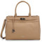 Picard Damen Shopper POPPY Beige | Handtasche Damen Braun aus hochwertigem Synthetik Material mit Reißverschluss | elegante Schultertasche mit abnehmbarem Gurt | ideal für Business, Alltag, Freizeit