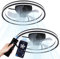 Lospitch Ventilatore da Soffitto con Luce, 2x50cm Dimmerabile Ventilatore a Soffitto LED con Telecomando e Smart APP, 3 Colori 6 Velocità per Soggiorno Camera da Letto Sala da Pranzo