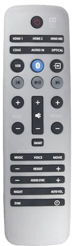 Télécommande de rechange B8/93 pour barre de son surround Philips Home Cinéma