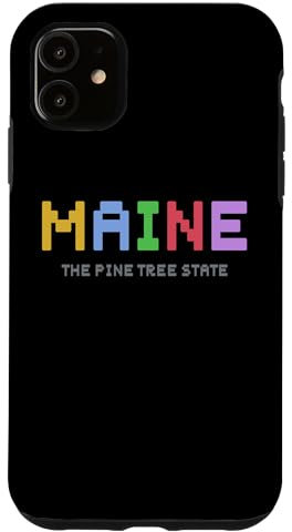 iPhone 11 MAINE - Retro Gaming / Pixelated Design - Classic Case