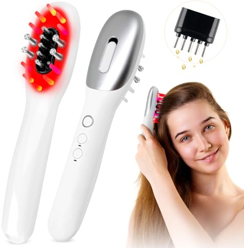 Elektrisch Kopfhaut Massagebürste Haaröl Applikator 3-In-1 Scalp Massager