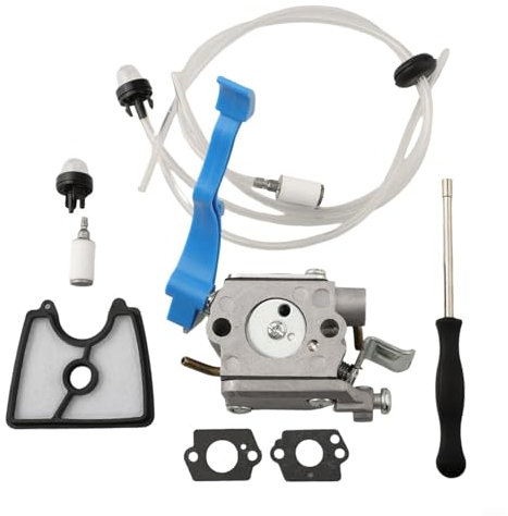 Kit carburatore 125B per ZAMA C1Q-W37 per soffiatore Jonsered B2126 BV2126 per Husqvarna-590460102 125BV 125BX 125BVX, con filtro dell'aria, linea carburante, lampadina primer