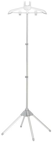 Spourita Expositor Percha Prenda Plegable Trípode Vapor Percha Plancha Percha Per