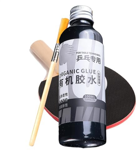 Racket Glue Kit - Glue, Racket Repair Kit | Tennis Table Bat Glue, Table Tennis Racket Table Tennis 100ML Table Tennis Racket with Glue