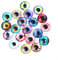 20 piezas de cristal para muñecas, ojos de animales, accesorios de joyería, 10/16/20 mm