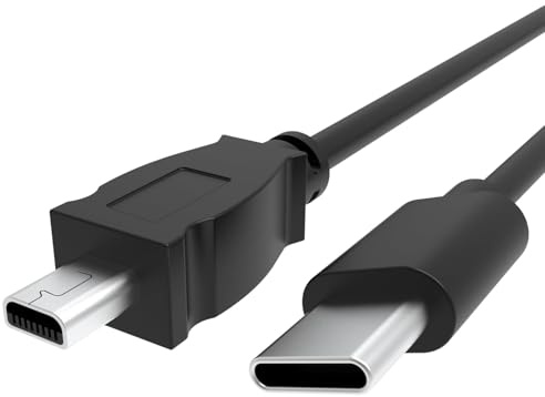 USB-C Ladekabel Datenübertragungskabel Kompatibel mit Fujifilm Kamera X10 X20 XF1 Finepix S4500 S4200 S700 JX660 JX680 J10 J100 XP60 XP65 XP200 für PC, iPhone 15, Smartphone, MacBook (30, Zentimeter)
