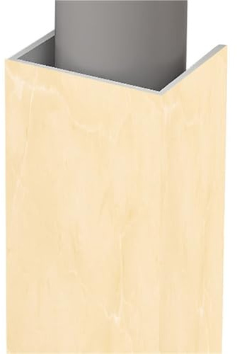 tuyau cache Cache-tuyau Décoratif D'intérieur Et D'extérieur, Large Boîtier De Conduit De 30 À 40 Cm, À Peindre, Pour Tuyaux De Chauffage(A,30 x 6cm/12 x 2.4in)