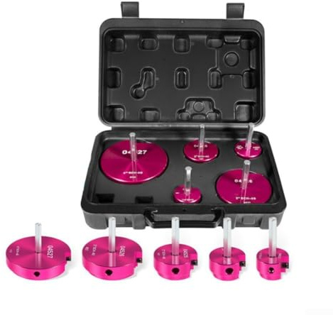 5 Pieces PPR Pipe Reamer Tool Kit For PVC CPVC ABS Plumbing Fittings, Hard Alloy Expanders In 1.25 1.5 2 3 4 Inch Sizes, 3/8-Inch Hex Shaft Fits Standard 1/2-Inch Drills