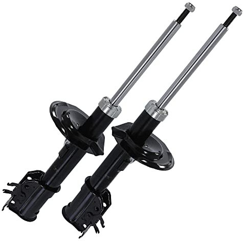 BESTPRICE 2x Gasdruck Stoßdämpfer Vorne Federbein Zweirohr, Kompatibel mit FIAT PANDA (169_), PANDA Kasten/Schrägheck (169_)