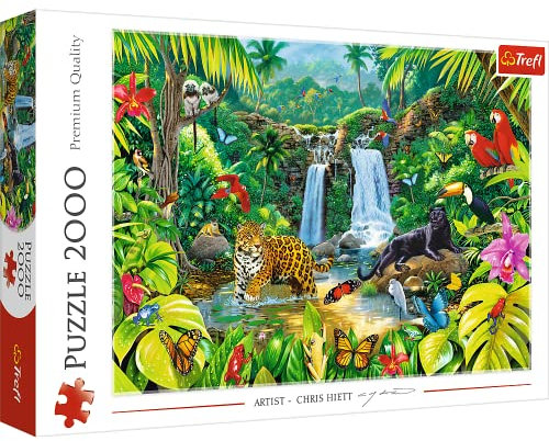 Trefl, Puzzle, Tropenwald, 2000 Teile, für Kinder ab 12 Jahren