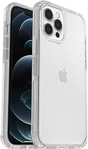 OtterBox Symmetry Clear Series Case for iPhone 12 Pro Max - Stardust (Silver Flake/Clear)