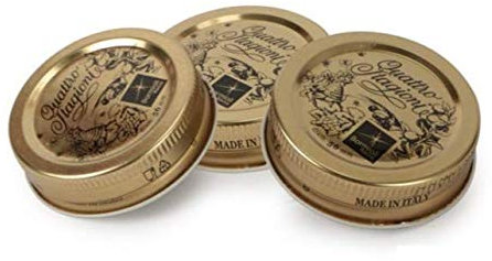 108 pz TAPPI CAPSULA Quattro Stagioni BORMIOLI 56 mm BARATTOLO CONSERVA TAPPO