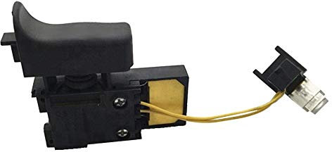 Elektronikschalter Schalter Ersatz für Makita HR2470 DS4010 HR2230 HR2460 HR2460F HR2470F HR2470FT ersetzt 650588-6 - mit LED und Entstörfilter