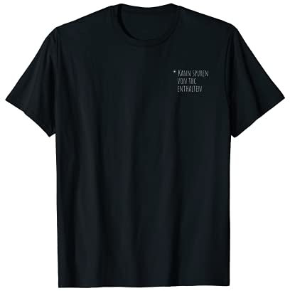 Kann Spuren von THC enthalten Lustiges THC Hanf Cannabis T-Shirt