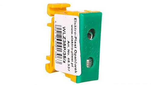 Durchgangsstück 2-Draht 2,5-35mm2 gelb-grün WLZ35P/35/mit 48.537 Elektro-Pflaster 5901769013063