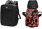 Tragbarer Rucksack Kompatibel für DJI FPV, Stoßfeste Aufbewahrungstasche für FPV Drone Full Set Zubehör - Schwarz