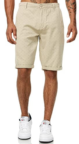 Tazzio Chino Shorts Herren Chinoshorts Kurze Hose A202 (Beige, W40)