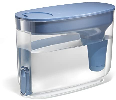 LifeStraw Home – Water Filter Dispenser, 18-Cup, BPA-Free Plastic, Tested to Protect Against Bacteria, Parasites, Microplastics, Lead, Mercury, and a Variety of Chemicals