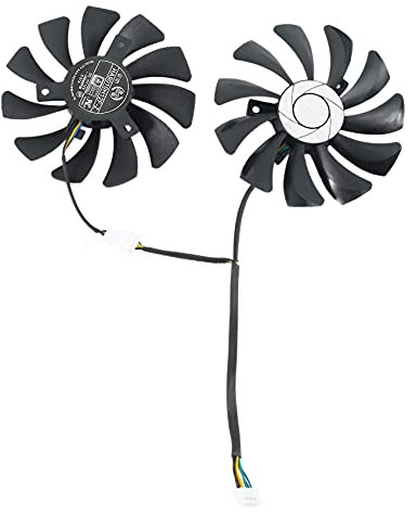 New 1 Pair Graphics Card Fan 85Mm Ha9010H12F-Z 4Pin Fan Replacement For Gtx 1060 Oc 6G Gtx 960 P106-100 P106 Gtx1060 Gtx960