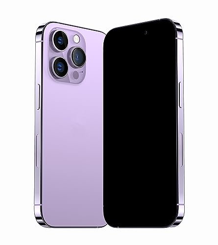 Dummy Premium Displaymodell Handy für Apples iPhone Max Pro 14, Deep Purple Nachbildungsgerät für Display und Streich, kompatibel mit iPhone-Hüllen – Max Pro 14, Deep Purple